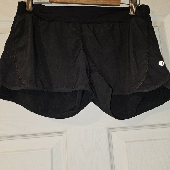 Black Lululemon Shorts - Picture 1 of 2
